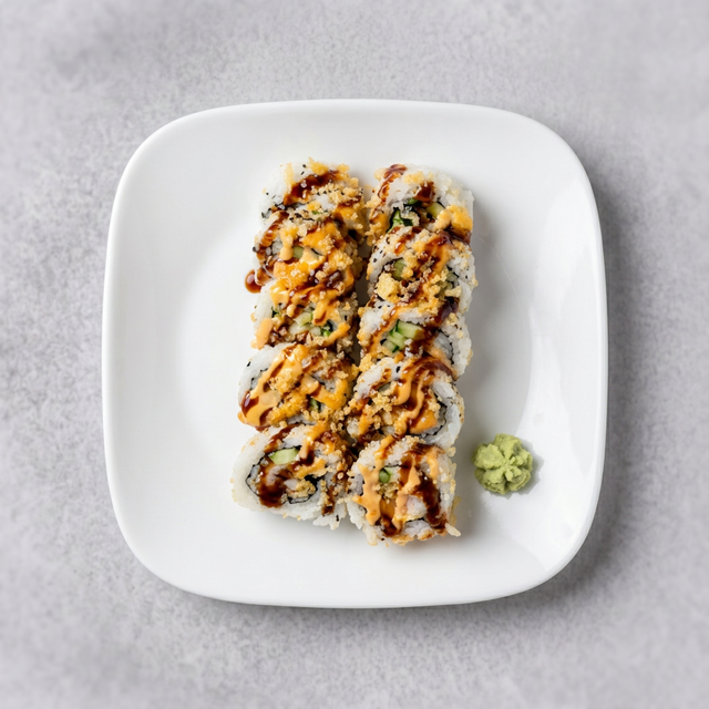 MR5 Crunchy Shrimp Roll.